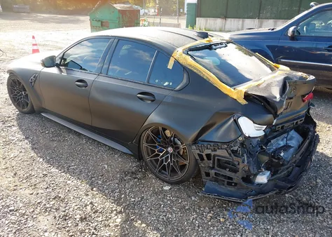 2022 BMW M3 Competition xDrive z USA, uszkodzony, nr VIN WBS43AY06NFM20412